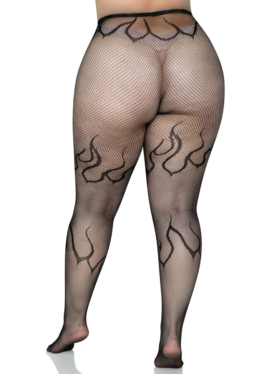 Flame Net Tights